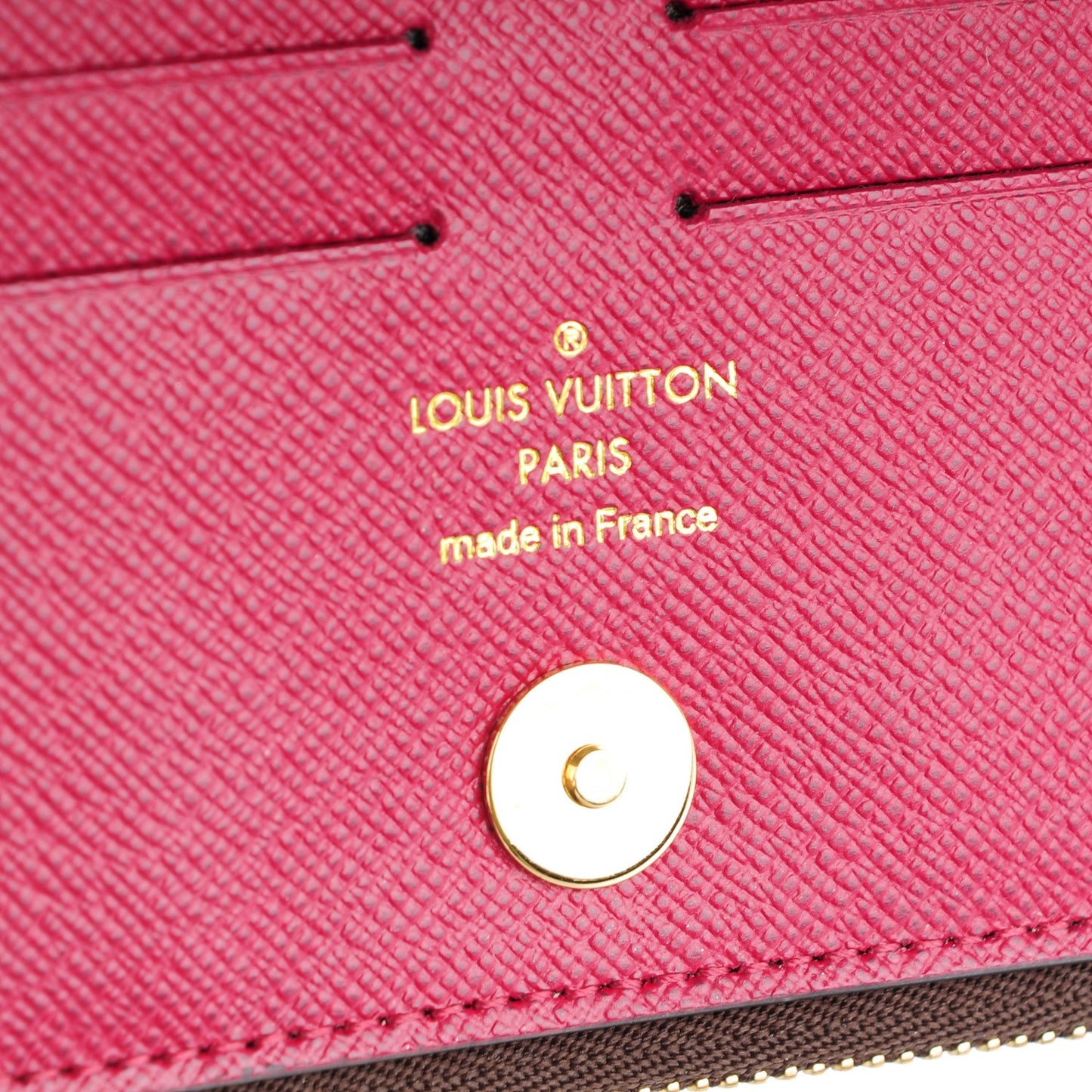 Monogram Adele Wallet Fuchsia