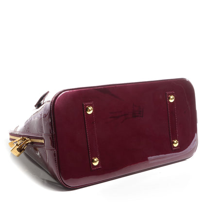 Louis Vuitton Vernis Alma GM Rouge Fauviste 4 of 9