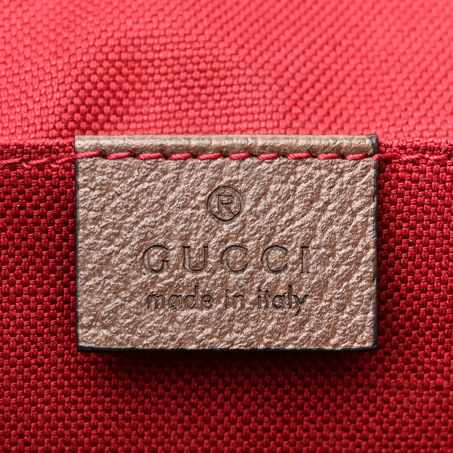 Gucci GG Supreme Monogram Textured Dollar Calfskin Retro Interlocking G Flap Messenger Bag Beige Ebony New Acero 6 of 11