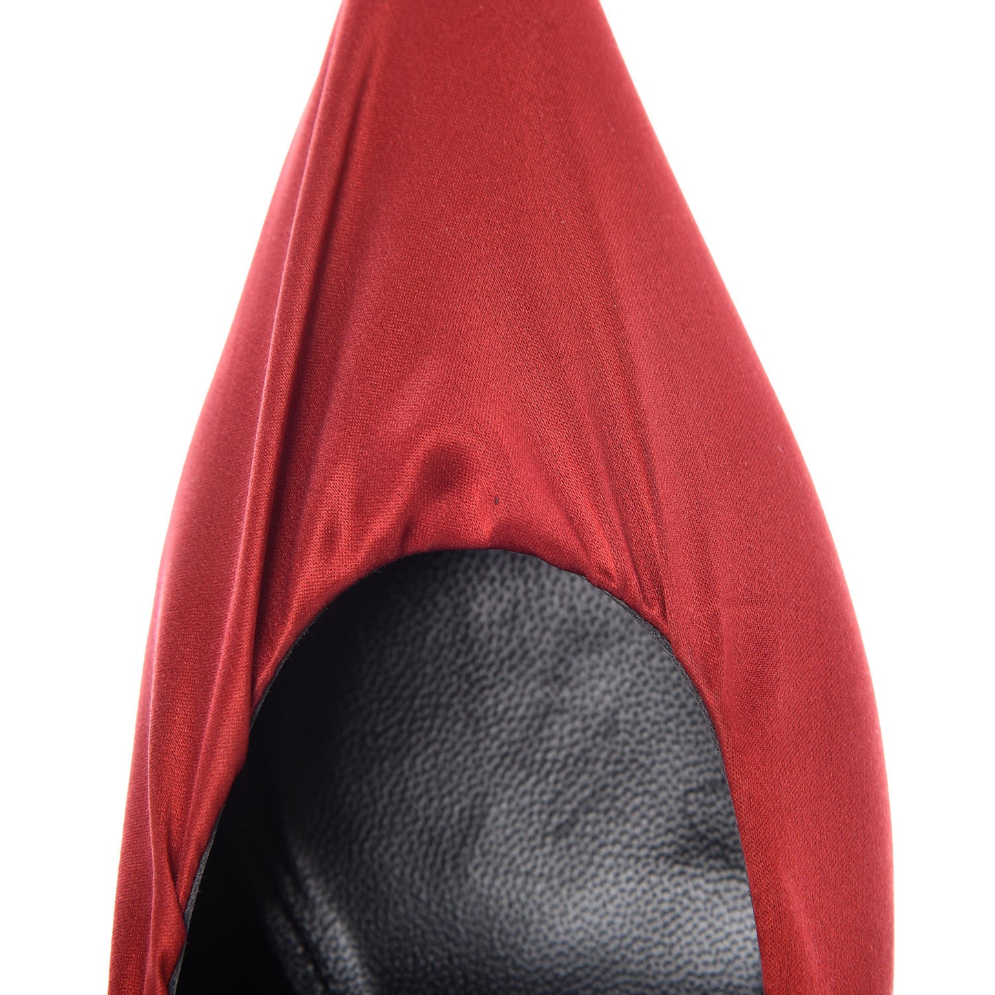 Satin De Soie Skimmer Mules 37 Rouge Cardinal