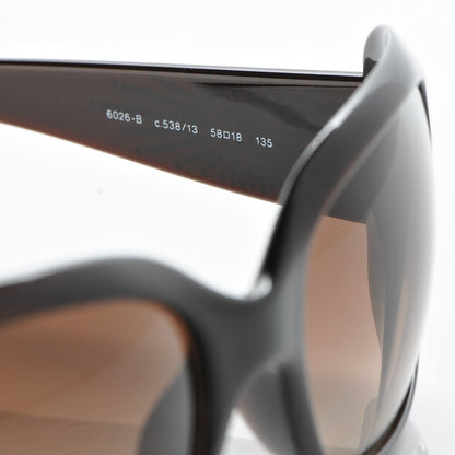 Chanel Crystal CC Logo Sunglasses 6026-B Brown 5 of 8