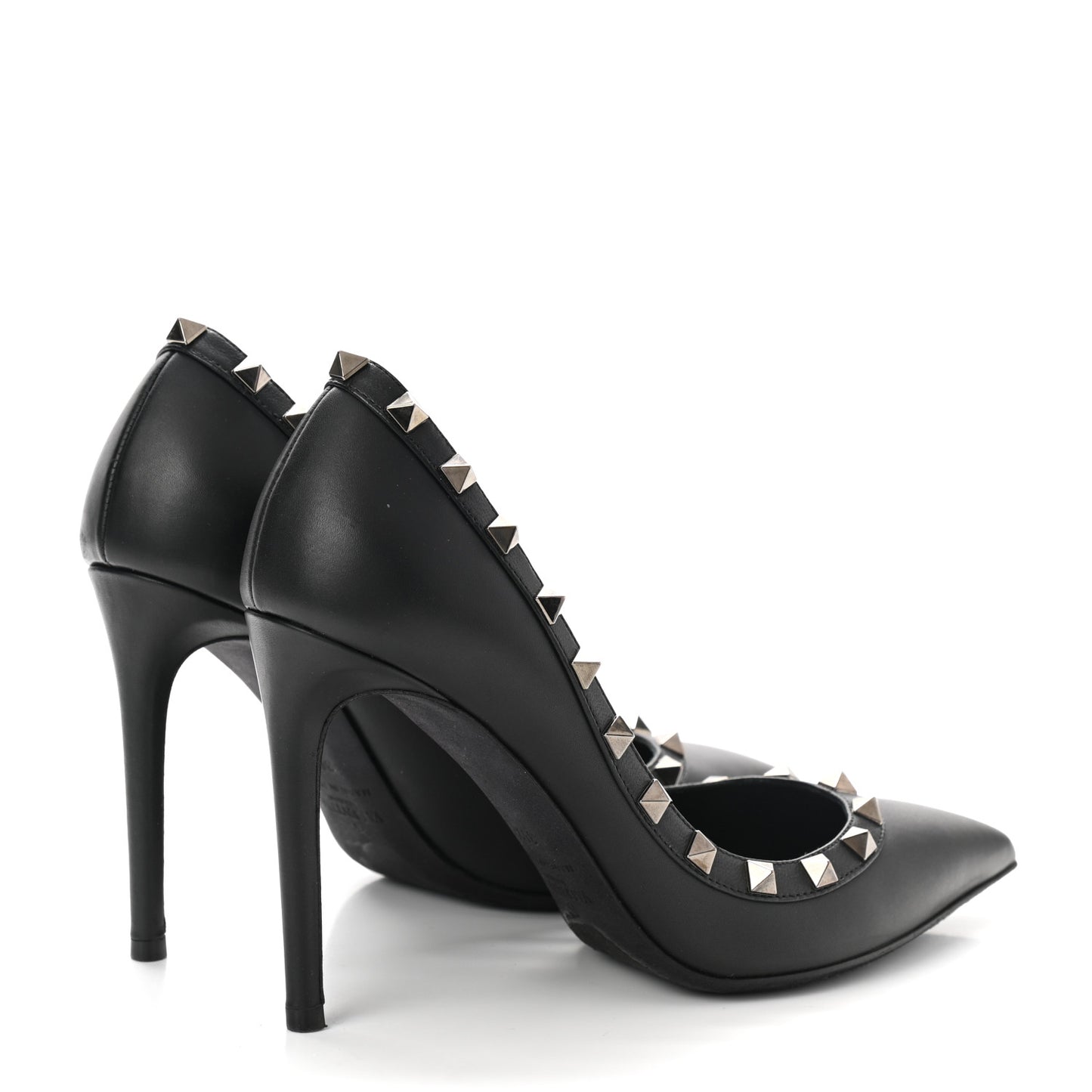 Nappa Rockstud 100mm Pumps 36 Black