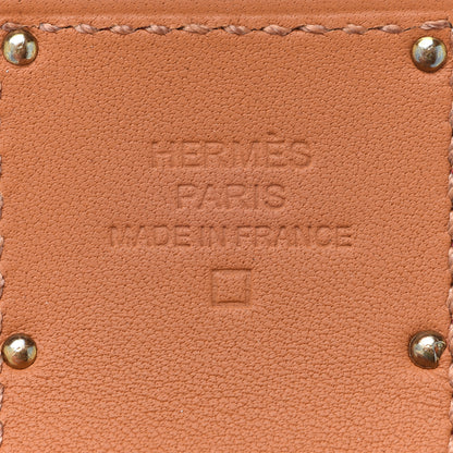 Hermes Matte Alligator Kelly Dog Bracelet T2 Rose Extreme 4 of 6
