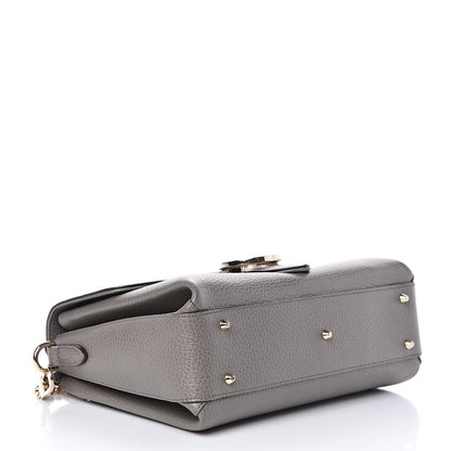 Gucci Dollar Calfskin Interlocking G Top Handle Shoulder Bag Loess 4 of 11