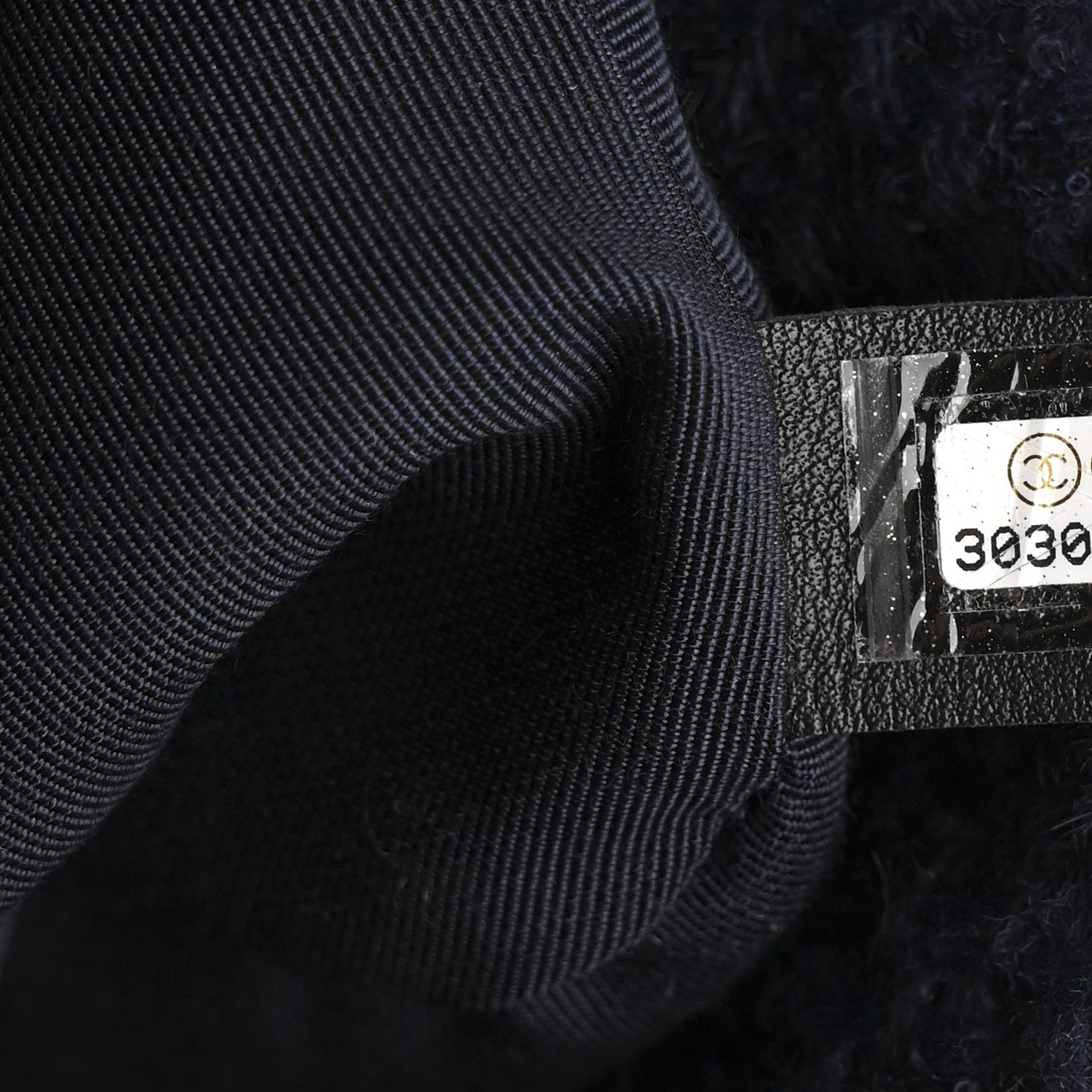 Chanel Tweed Quilted Maxi Chanel 19 Flap Navy 7 of 10