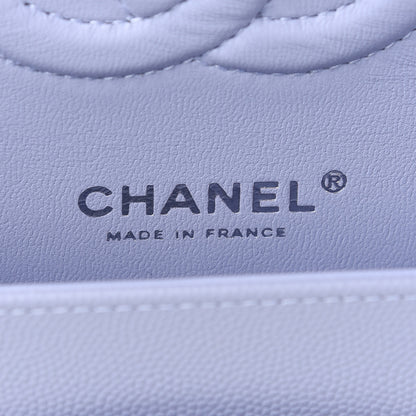 Chanel Caviar Quilted Medium Double Flap Light Purple 6 of 9