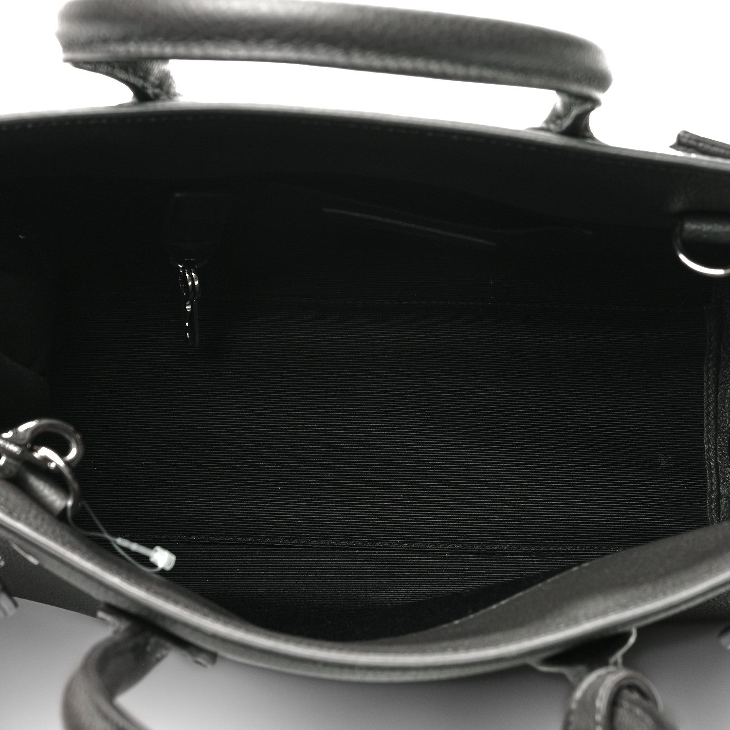 Saint Laurent Grained Calfskin Baby Sac De Jour Coal 5 of 11
