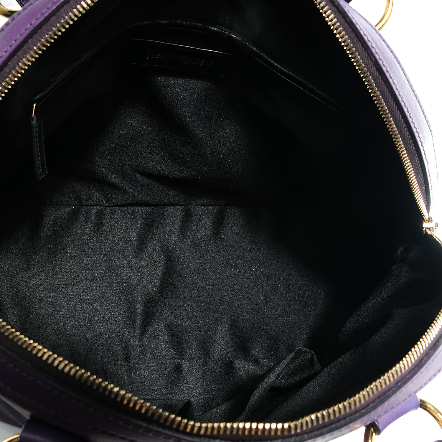 Saint Laurent Leather Large Muse Purple 5 of 9