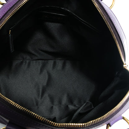 Saint Laurent Leather Large Muse Purple 5 of 9