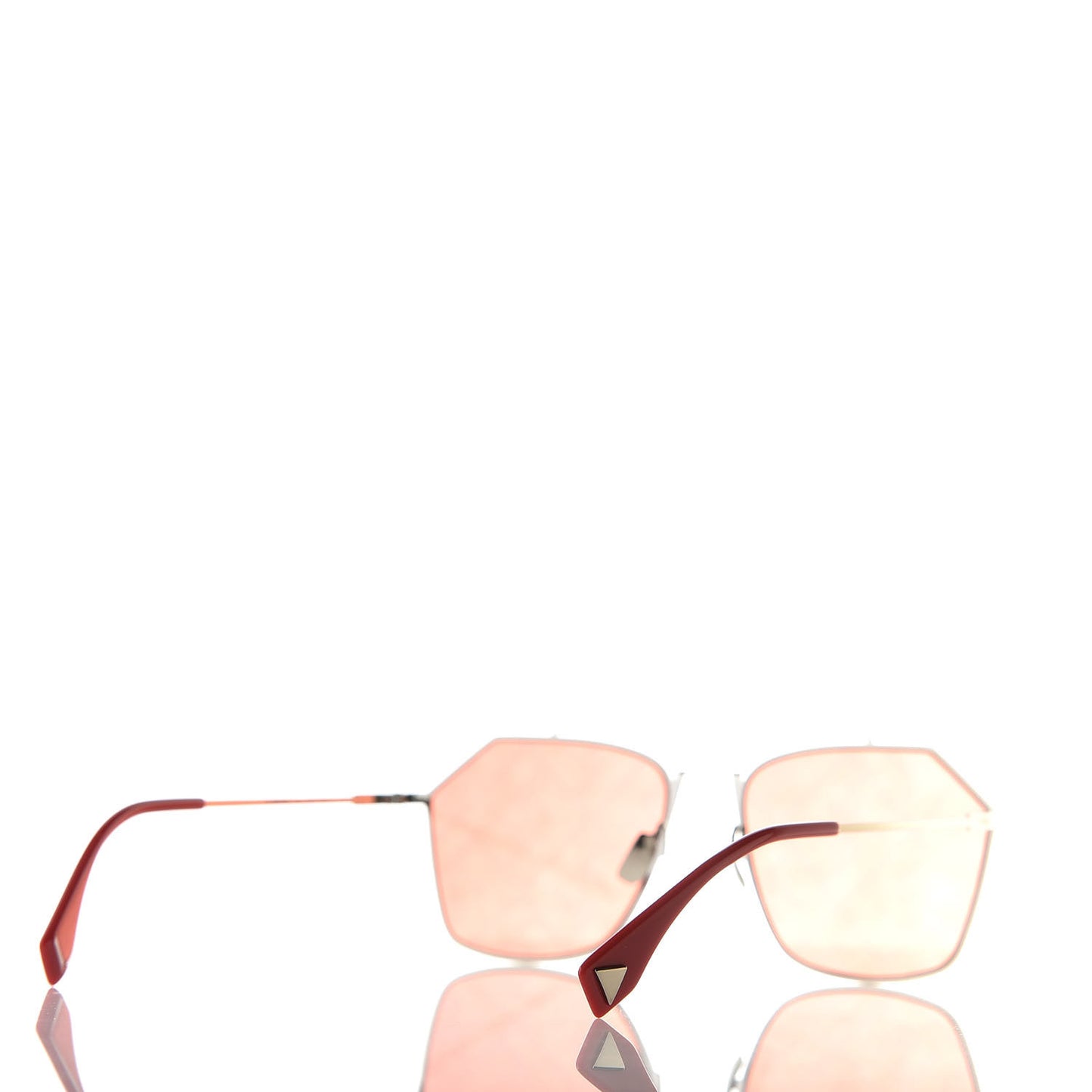Metal Aviator Sunglasses FFM0022/S Red