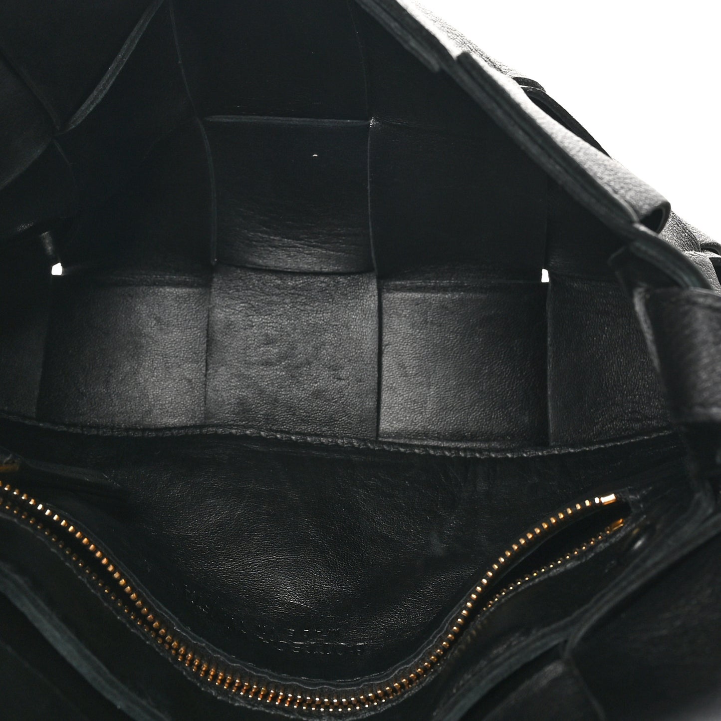 Grained Calfskin Maxi Intrecciato Cassette Crossbody Bag Black