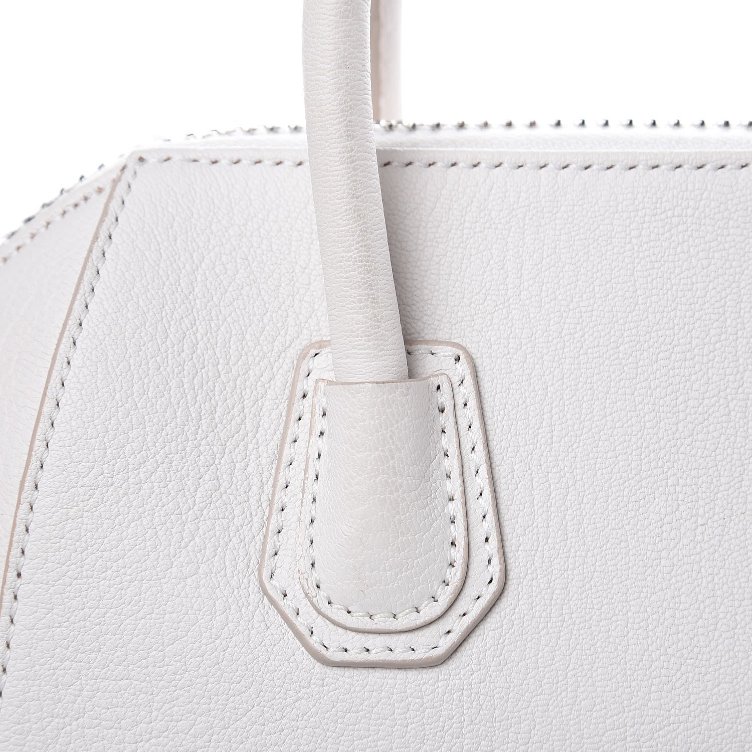Givenchy Sugar Goatskin Mini Antigona White 9 of 12