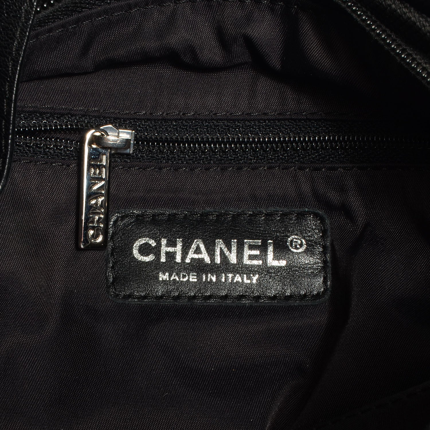 Chanel Coated Canvas Paris Biarritz Hobo Black 5 of 6