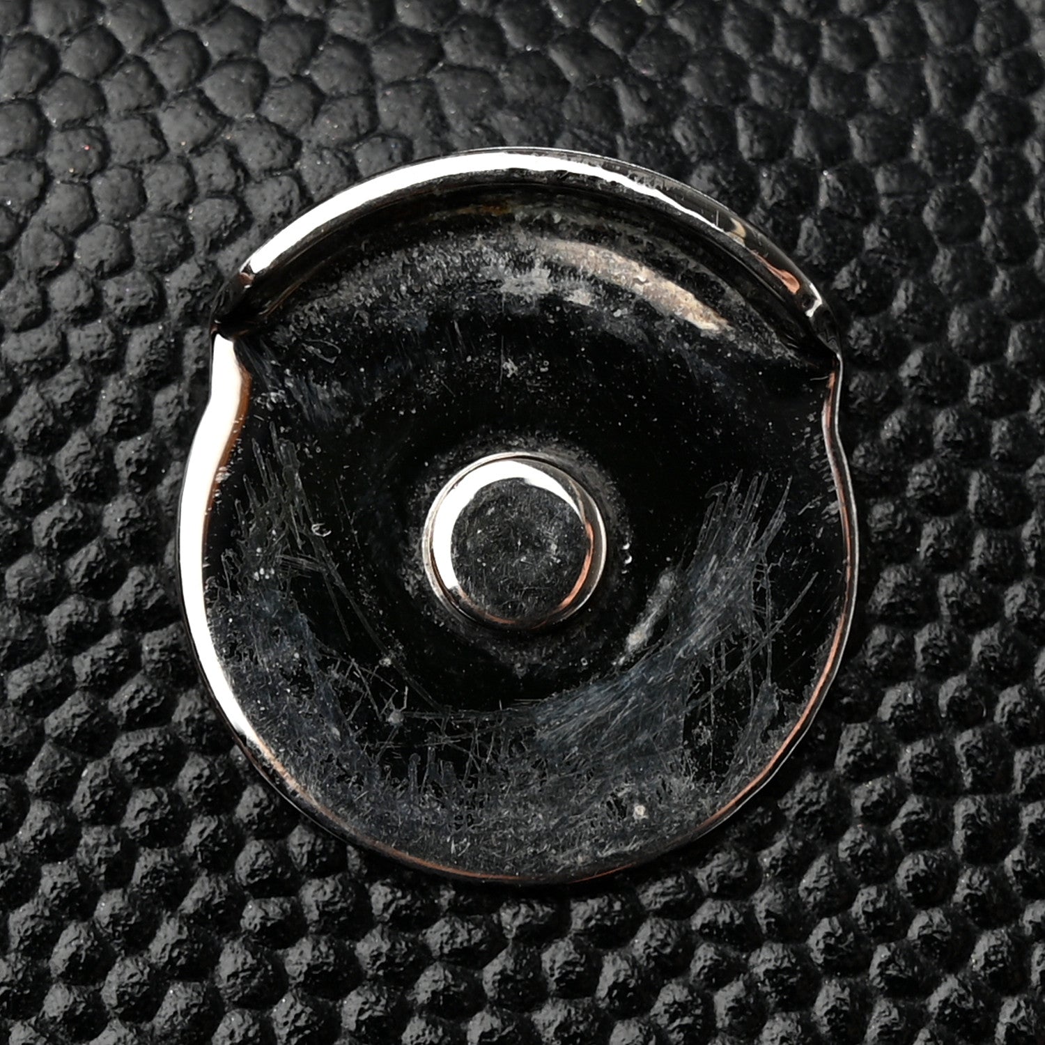 Saint Laurent Grain De Poudre Medium Classic Monogram Monochrome Kate Satchel Black 13 of 13