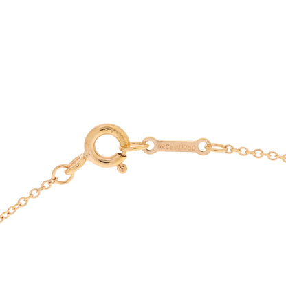 Tiffany 18K Rose Gold Paloma Picasso Small Love and Kisses Pendant Necklace 3 of 5