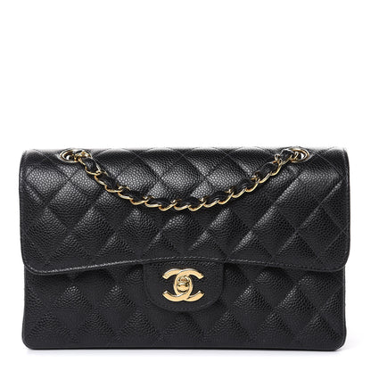 Chanel Caviar Quilted Small Double Flap Black 1 of 13