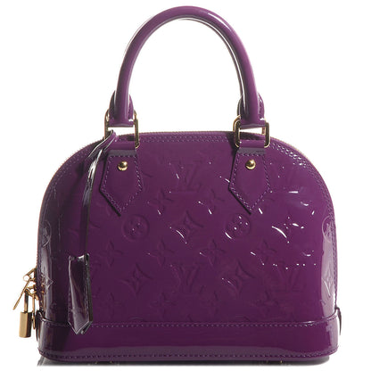 Louis Vuitton Vernis Alma BB Amethyste 1 of 6