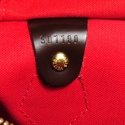 Louis Vuitton Damier Ebene Speedy 30 7 of 7