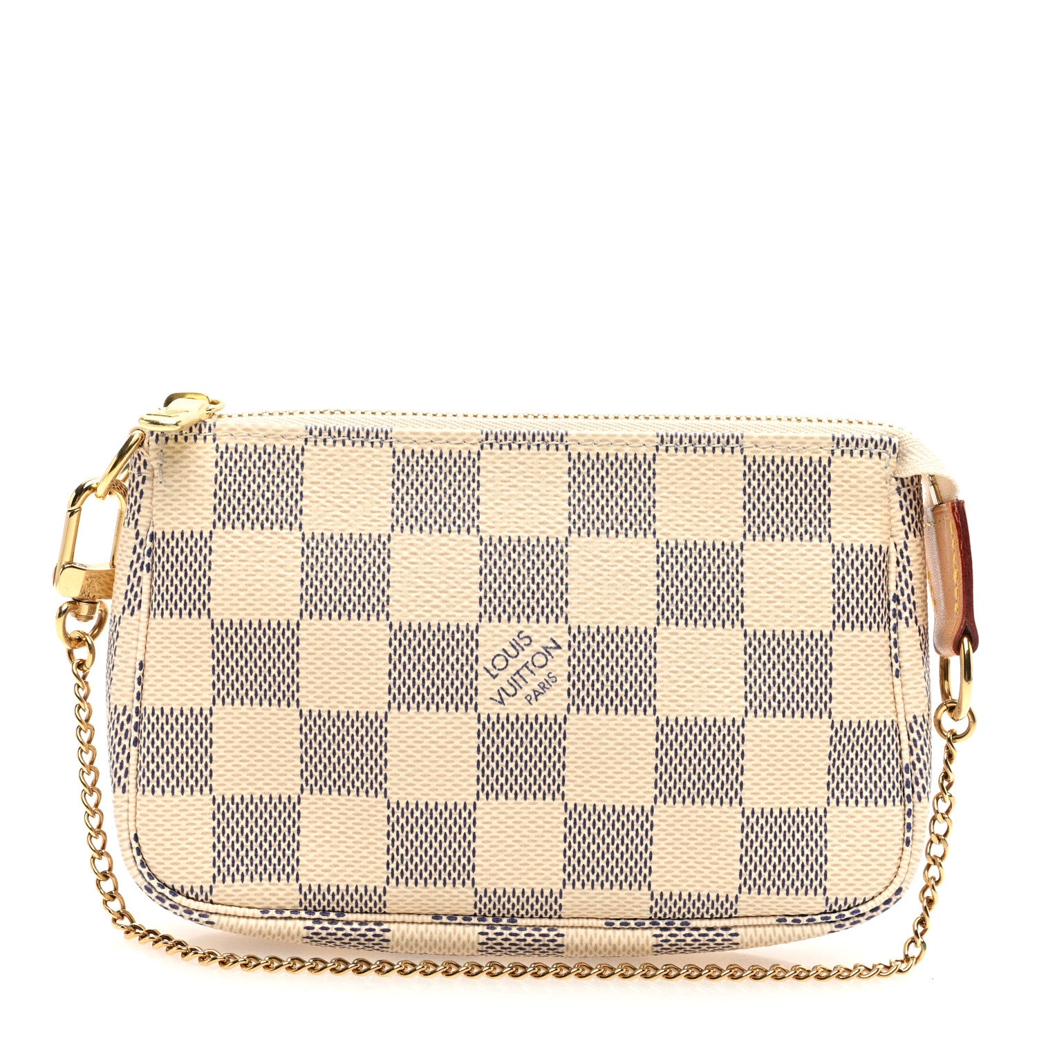 Louis Vuitton Damier Azur Mini Pochette Accessories 1 of 8