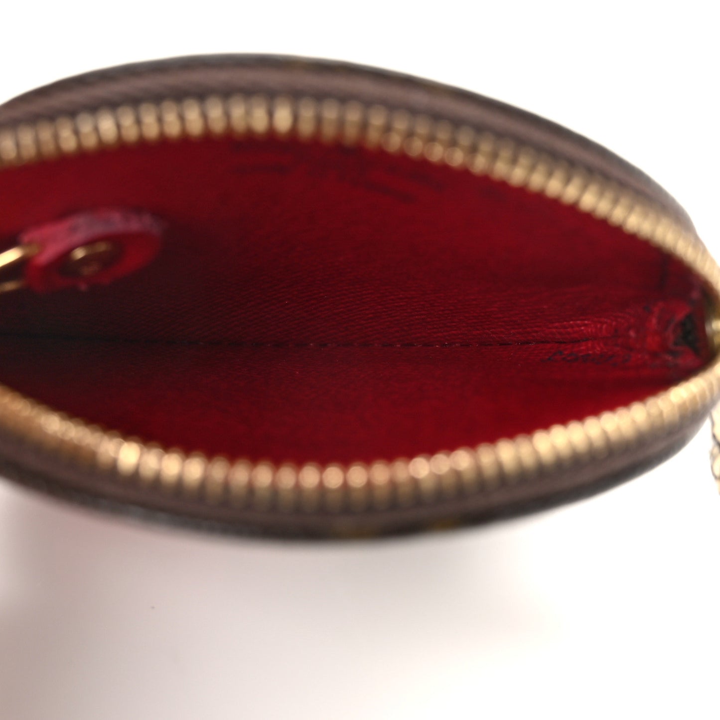 Monogram Cerises Round Coin Purse