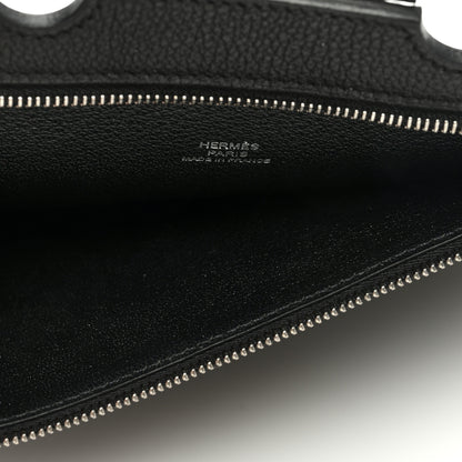 Hermes Togo Backpocket Pouch 30 Black 5 of 6