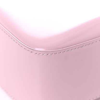 Prada Spazzolato Triangle Small Double Handle Crossbody Tote Alabastro 7 of 10