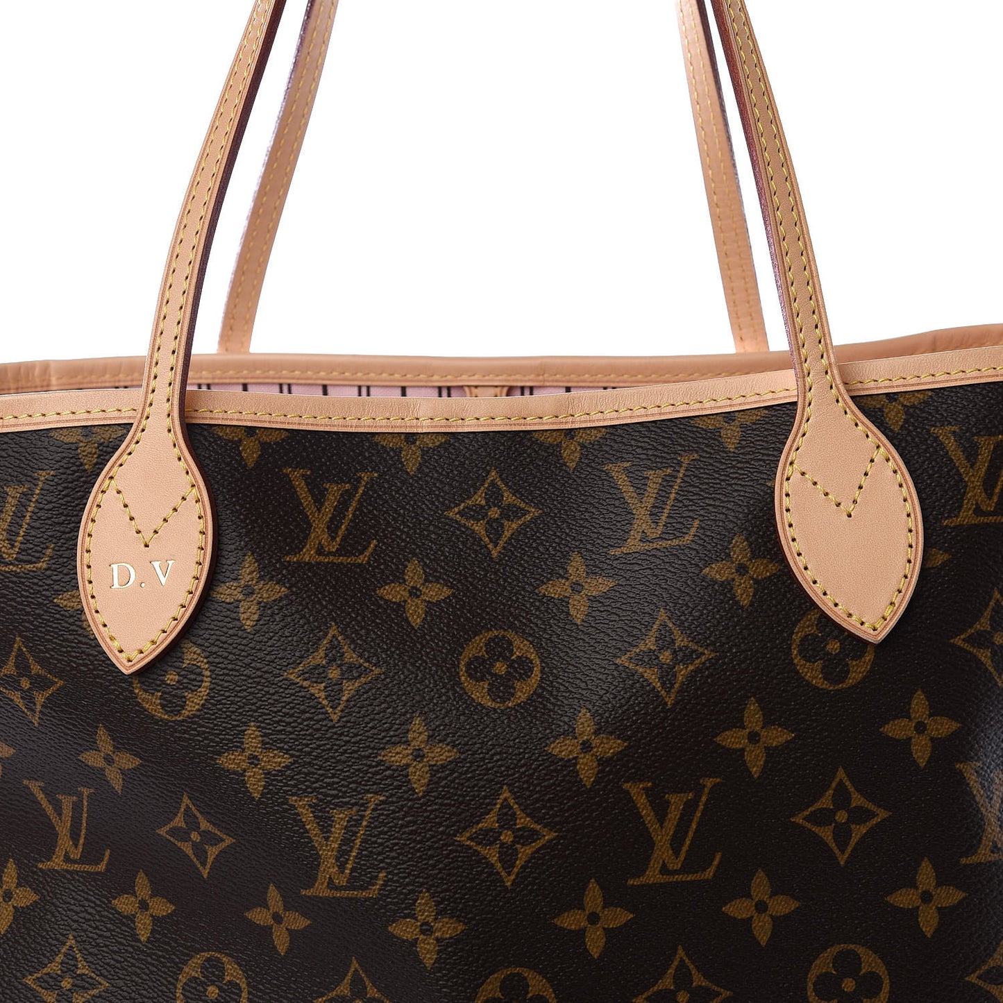 Monogram Neo Neverfull MM Rose Ballerine