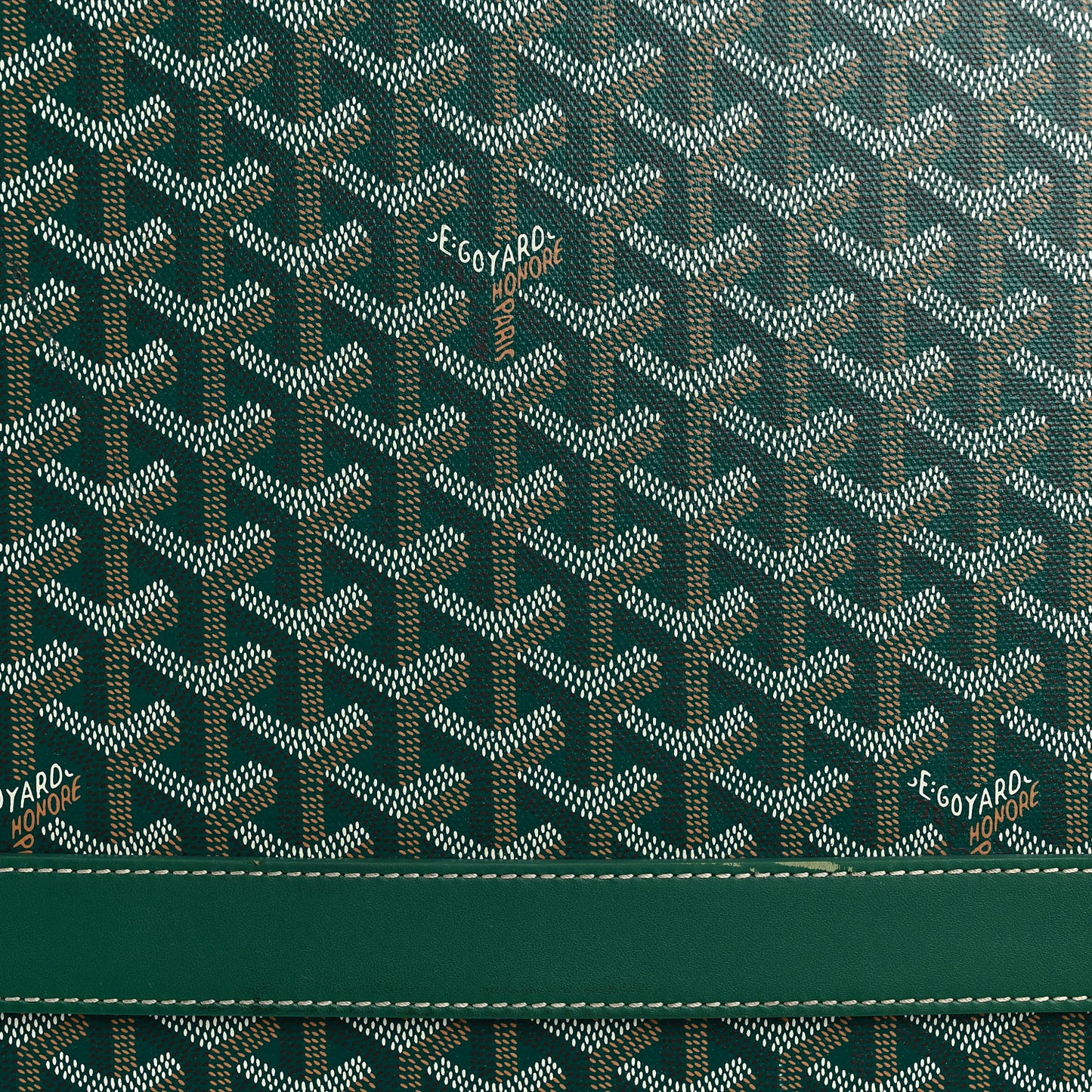Goyardine Bourget PM Green