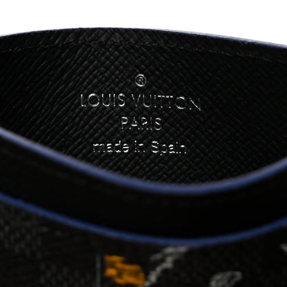 Louis Vuitton Damier Graphite World Map Porte Cartes Simple 6 of 7