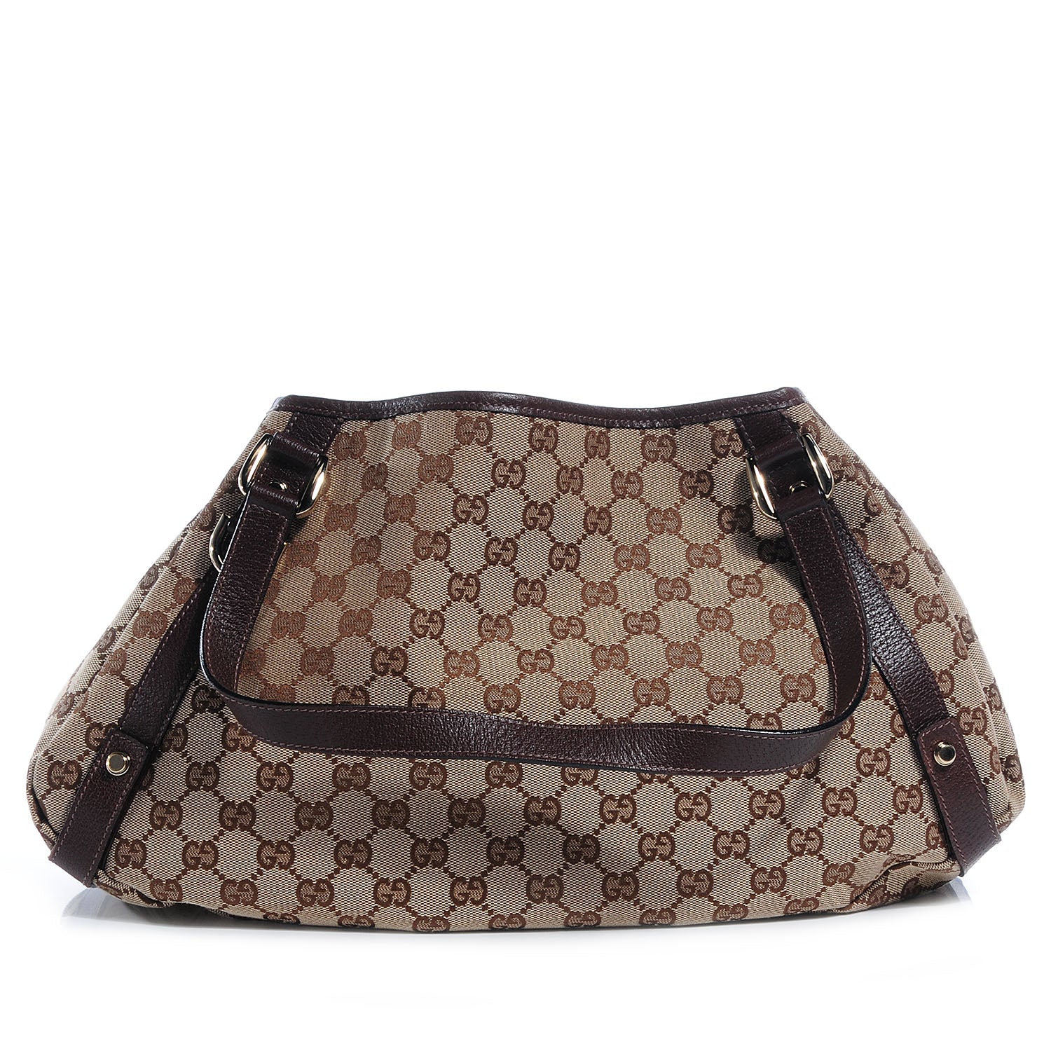 Gucci Monogram Medium Abbey Shoulder Bag Brown 1 of 7