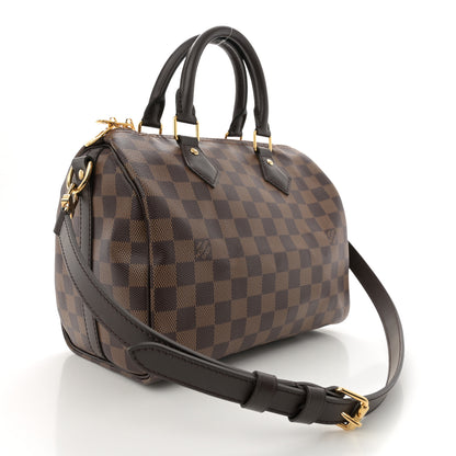 Louis Vuitton Damier Ebene Speedy Bandouliere 25 3 of 9