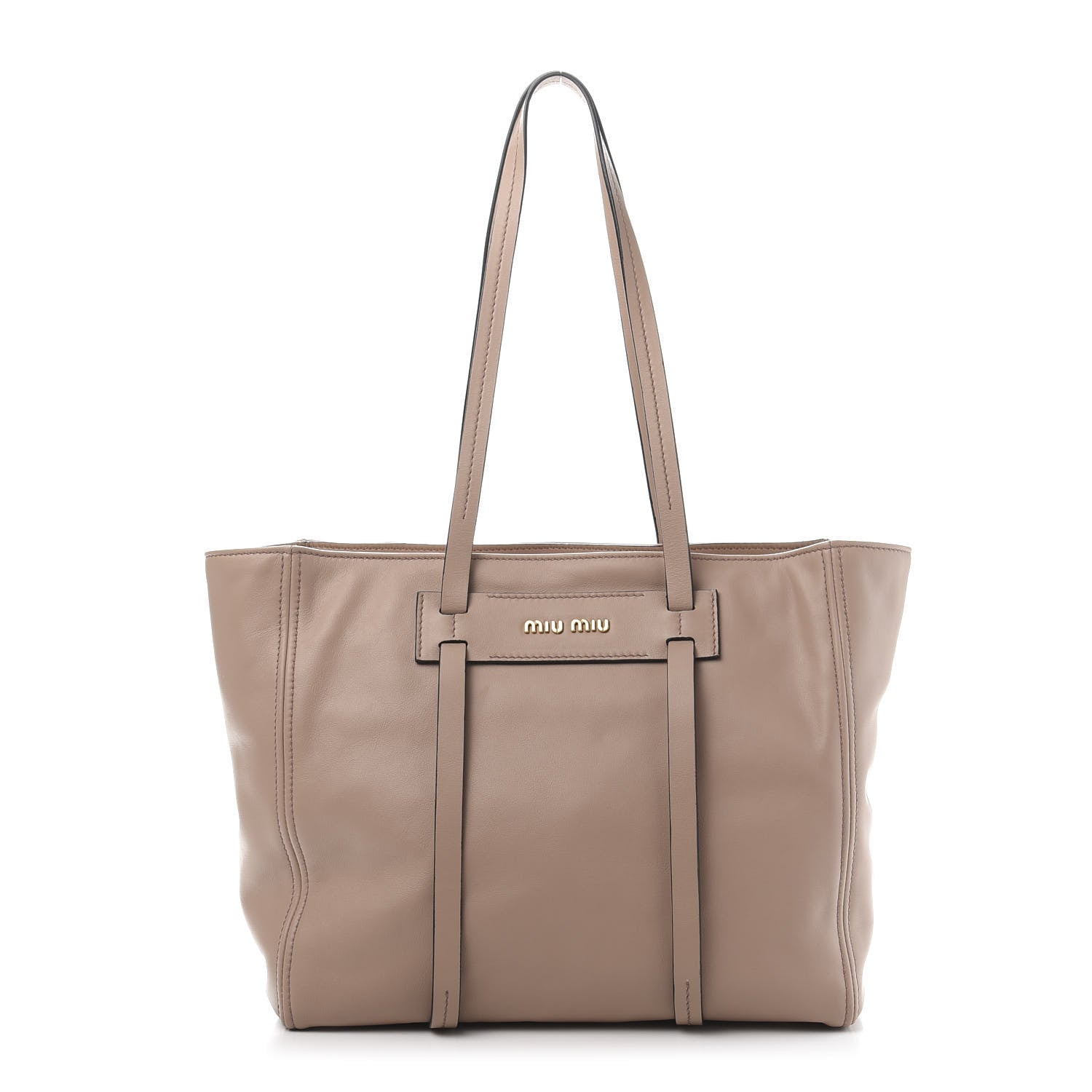 Miu Miu Grace Lux Tote Cipria 1 of 12