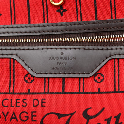 Louis Vuitton Damier Ebene Neverfull MM 6 of 11