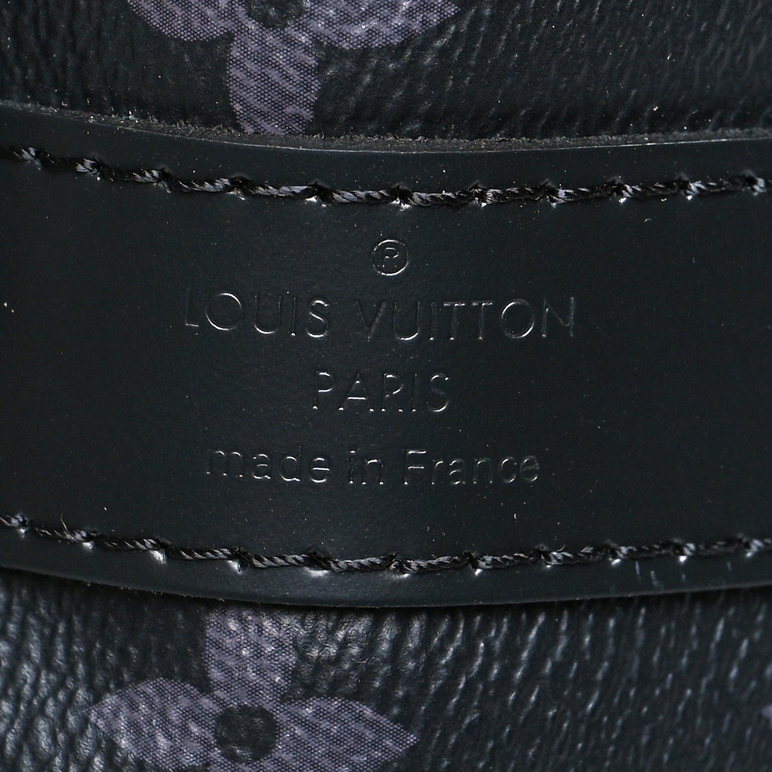 Louis Vuitton Monogram Eclipse Keepall Bandouliere 55 6 of 11