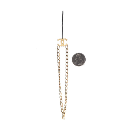 Chanel Chain CC Phone Charm Gold 2 of 4