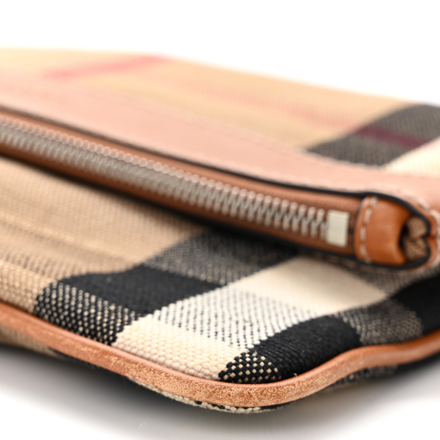 Burberry House Check Large Adeline Crossbody Saddle Brown 11 of 13