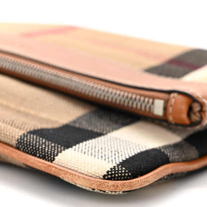 Burberry House Check Large Adeline Crossbody Saddle Brown 11 of 13