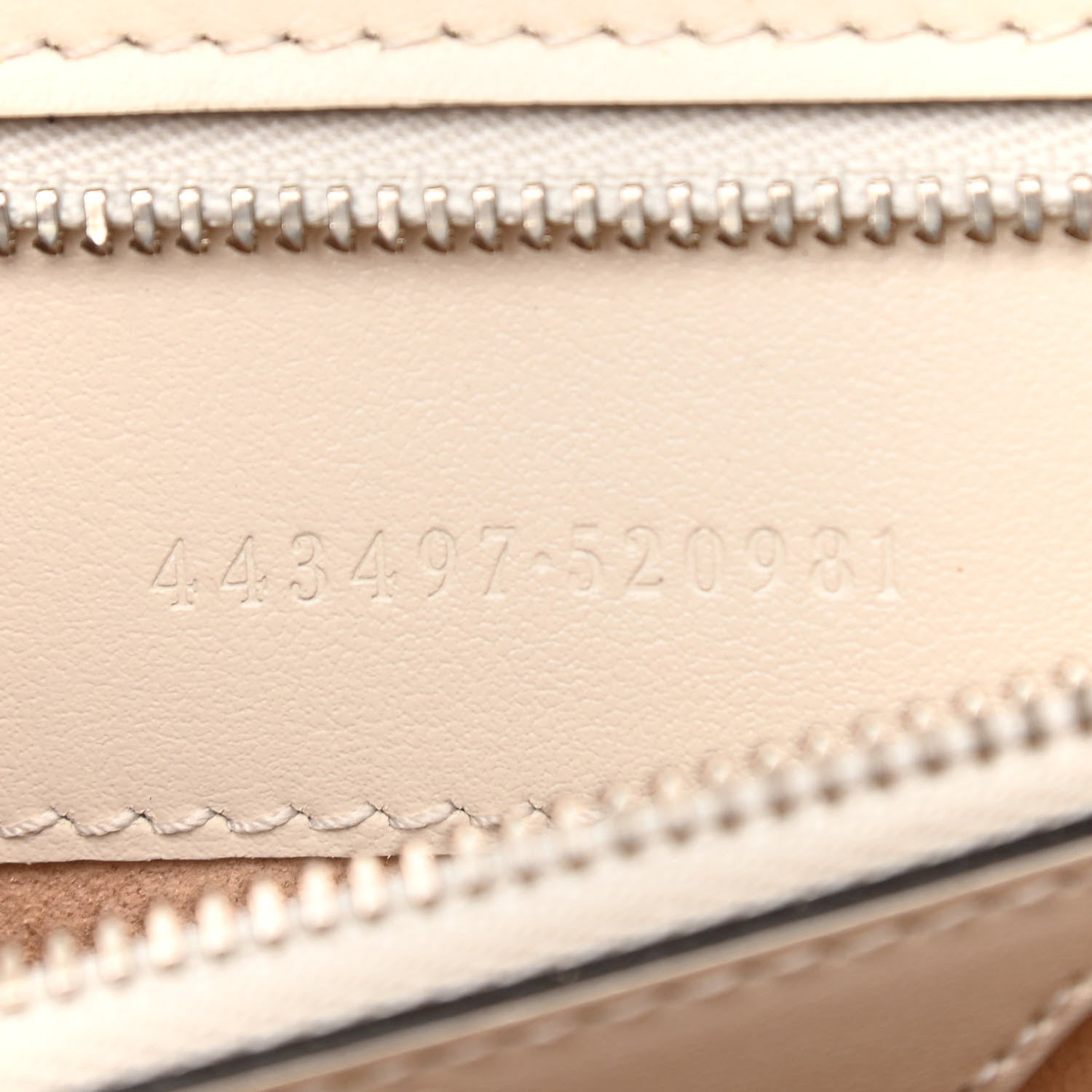 Gucci Calfskin Matelasse Aria Small GG Marmont Shoulder Bag Mystic White 7 of 10