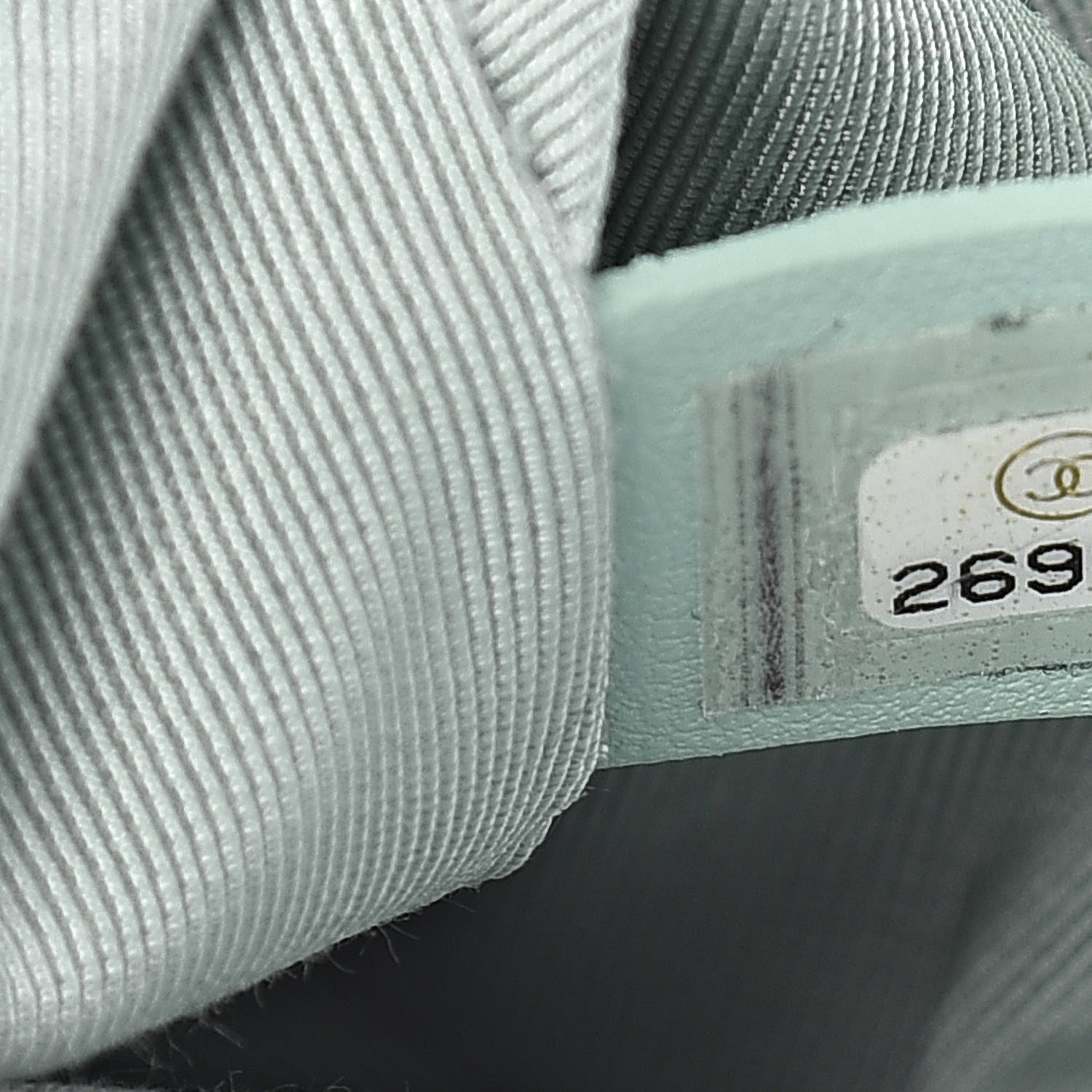 Chanel Calfskin Chevron Embroidered Medium Boy By The Sea Flap Light Blue 7 of 11