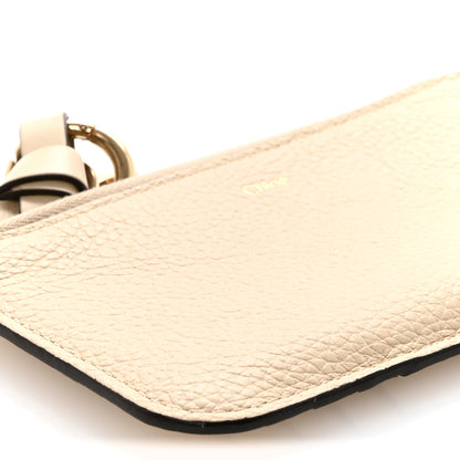 Chloe Grained Calfskin Alphabet Purse Wallet Sweet Beige 8 of 8