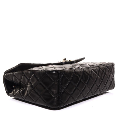 Chanel Lambskin Quilted Maxi Single Flap Black 4 of 9