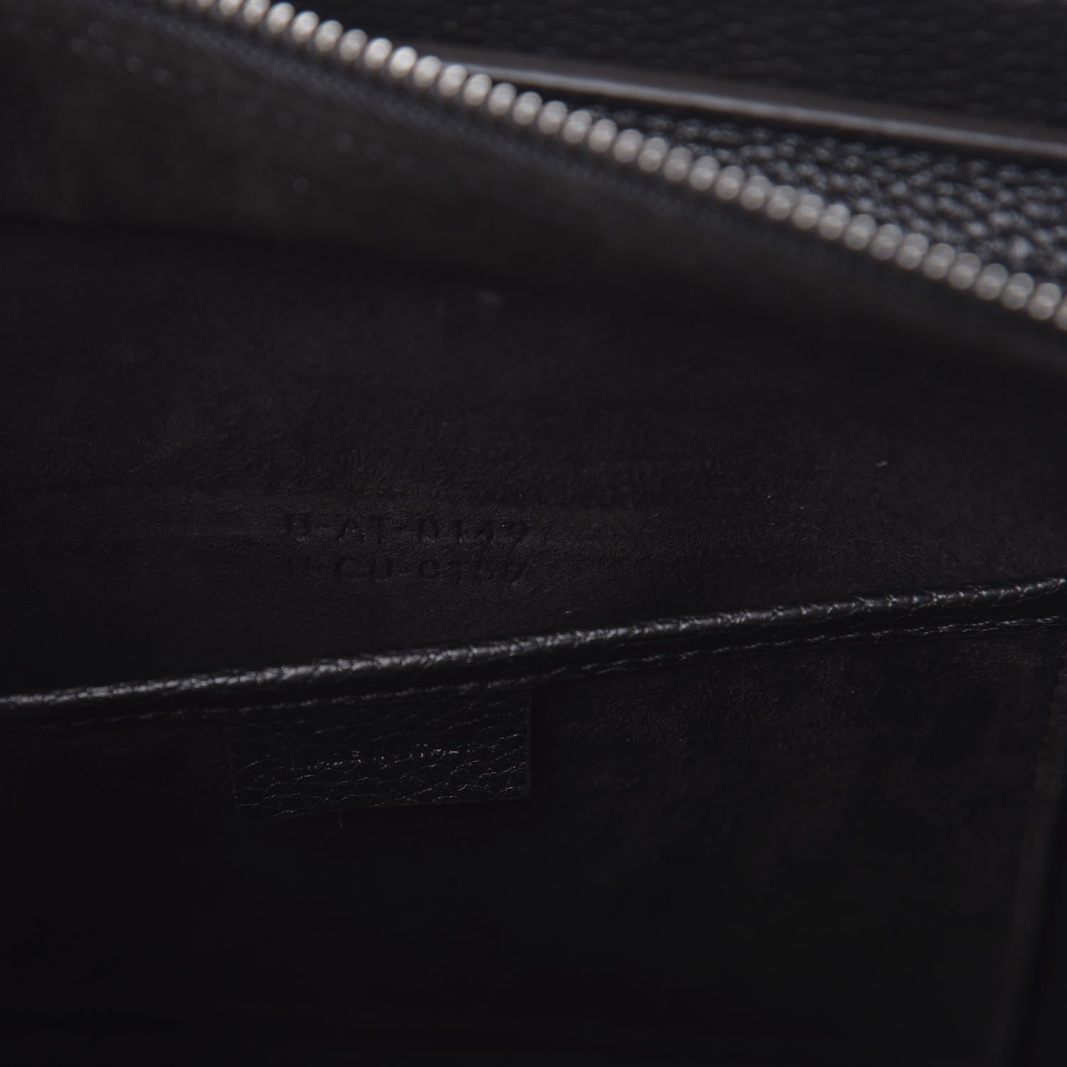 Celine Drummed Calfskin Nano Luggage Black 8 of 11