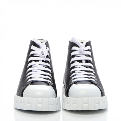 Hermes Veau Pienza Mens Climb Sneakers 42.5 Black 2 of 10