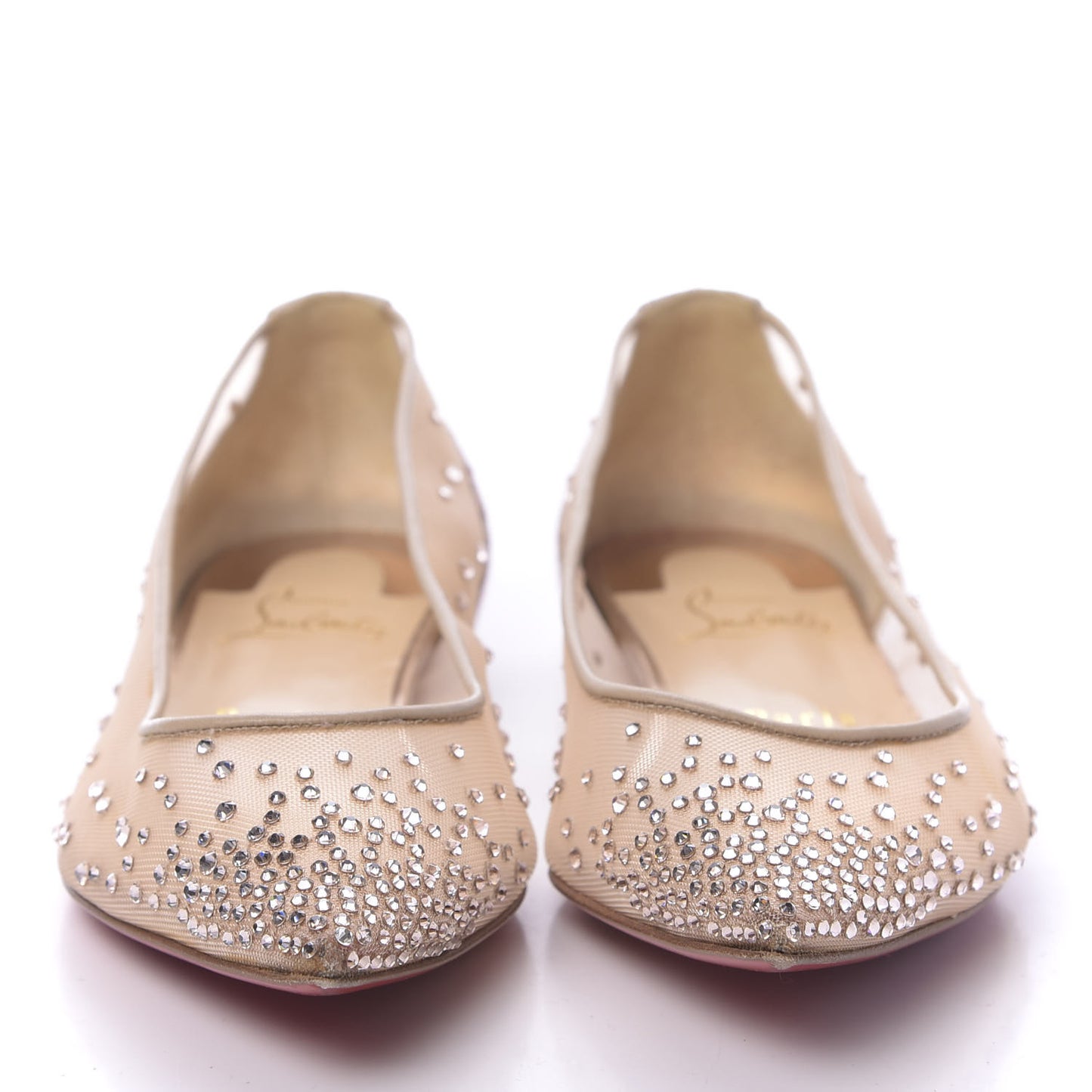 Crystal Strass Follies Flats 37 Crystal