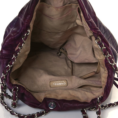 Chanel Caviar 31 Drawstring Tote Burgundy 5 of 21