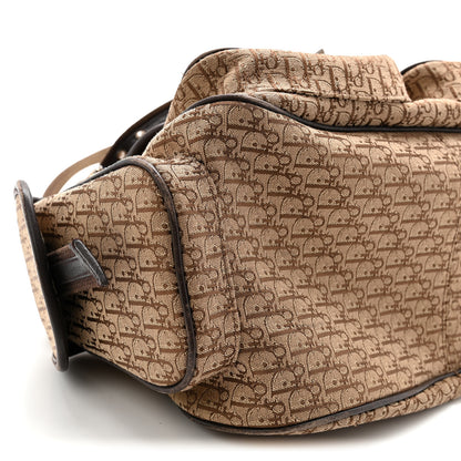 Christian Dior Monogram Pocket Satchel Brown Beige 9 of 13