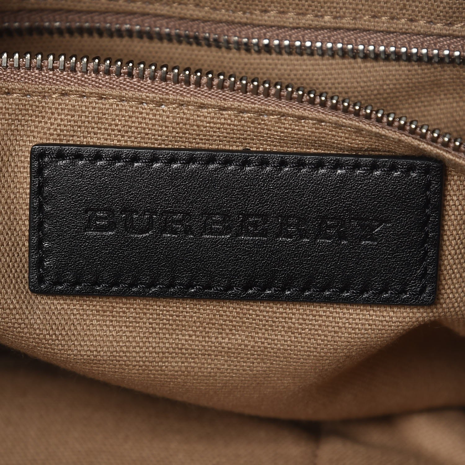 Burberry Grainy Calf Bucket Shoulder Bag Black 6 of 8