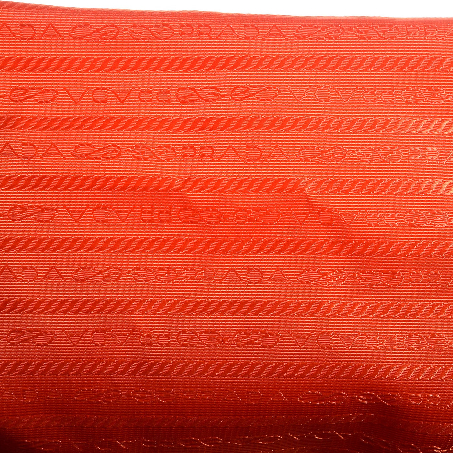 Vitello Daino Shopping Tote Papaya