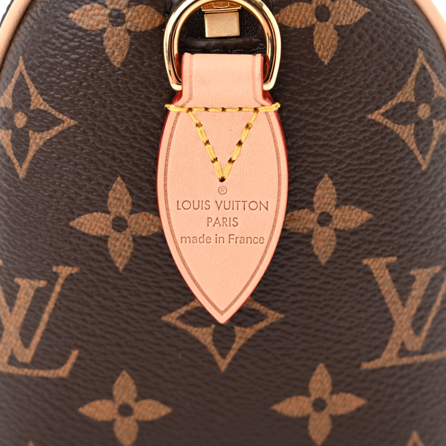 Louis Vuitton Monogram Speedy Bandouliere 20 Beige 6 of 11