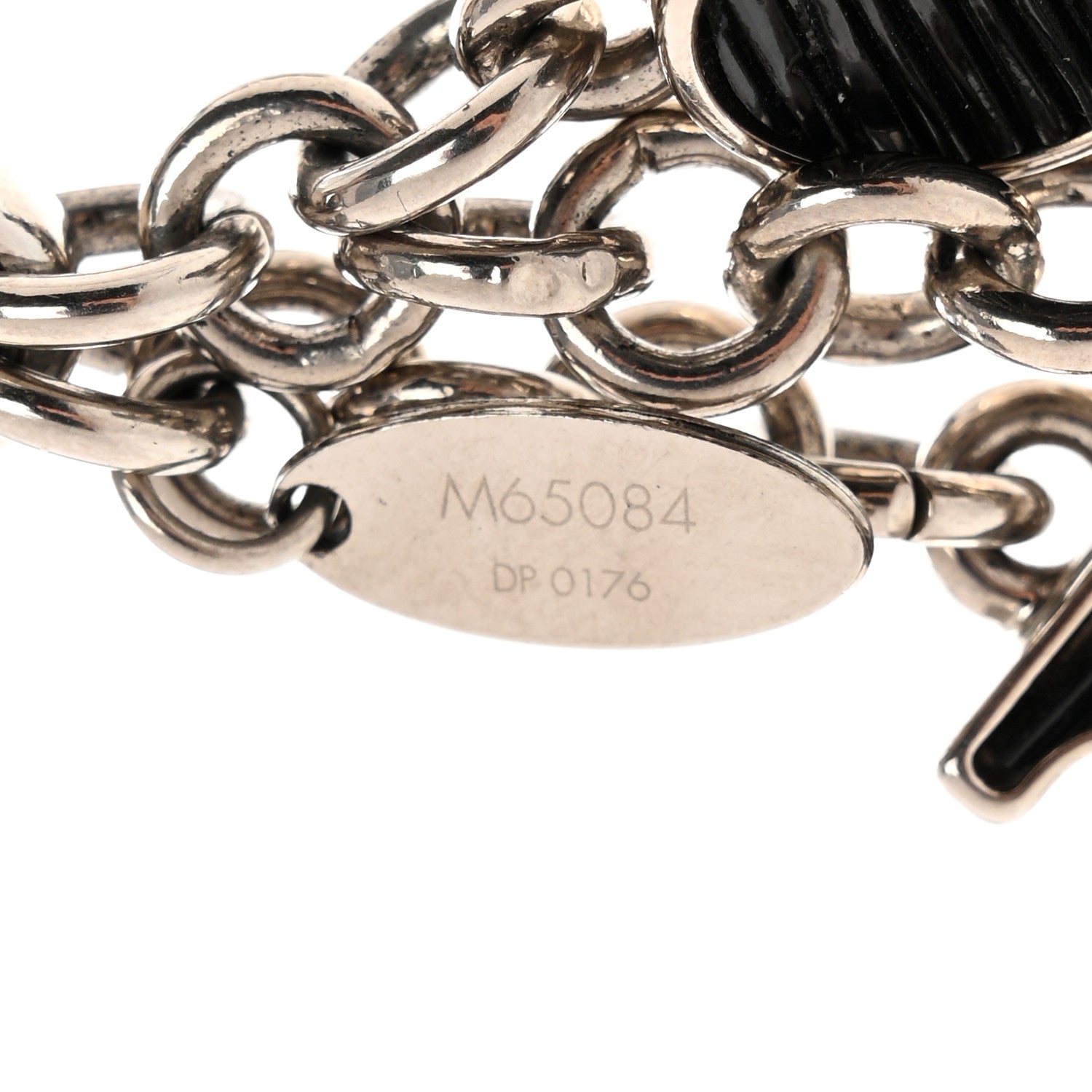 Louis Vuitton Electric Epi Fleur d'Epi Bag Charm Black 3 of 5